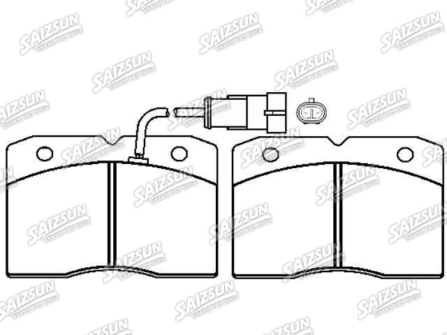 刹车片 Brake Pad Set:190 6429