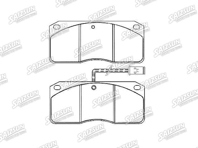 刹车片 Brake Pad Set:190 6297