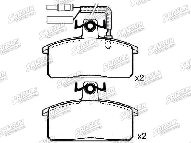 刹车片 Brake Pad Set:5 892 608