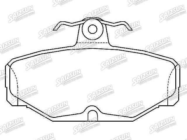 刹车片 Brake Pad Set:1 637 872