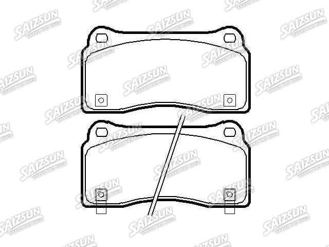 刹车片 Brake Pad Set:5094291AA