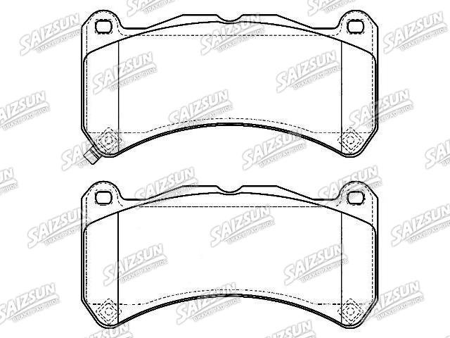 刹车片 Brake Pad Set:04465-0W120