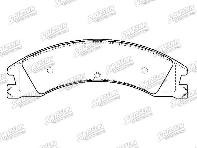 刹车片 Brake Pad Set:8C2Z-2200-B
