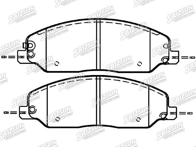 刹车片 Brake Pad Set:BR3Z-2001-C