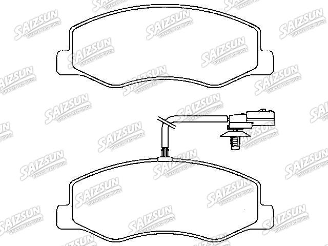 刹车片 Brake Pad Set:95507110