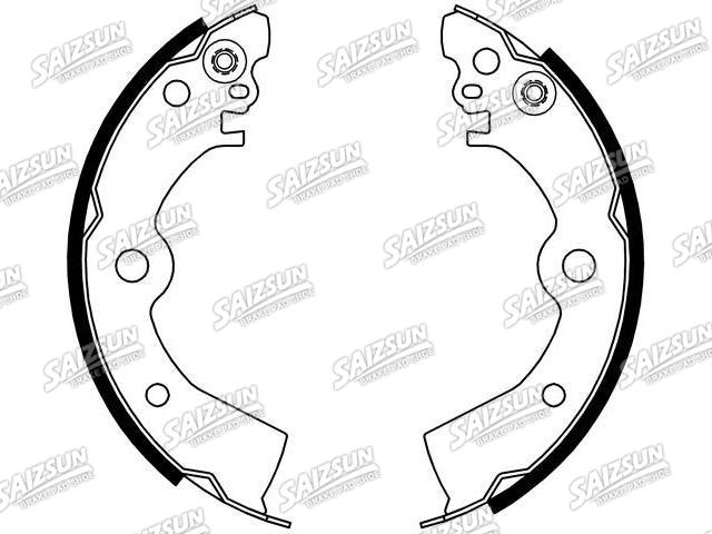 刹车蹄片 Brake Shoe Set:44060-F4125
