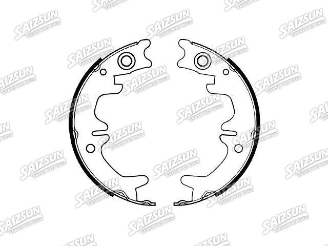 刹车蹄片 Brake Shoe Set:46540-33010