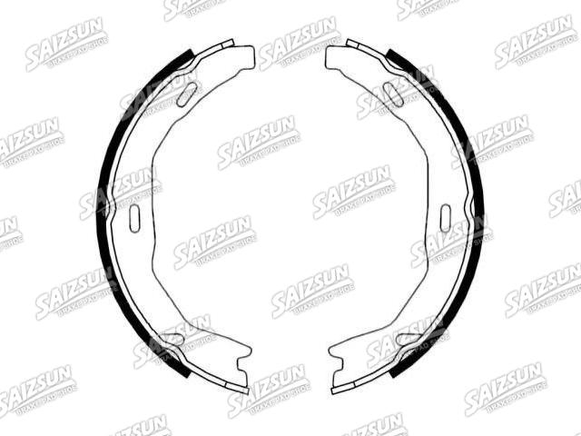 刹车蹄片 Brake Shoe Set:004 420 86 20