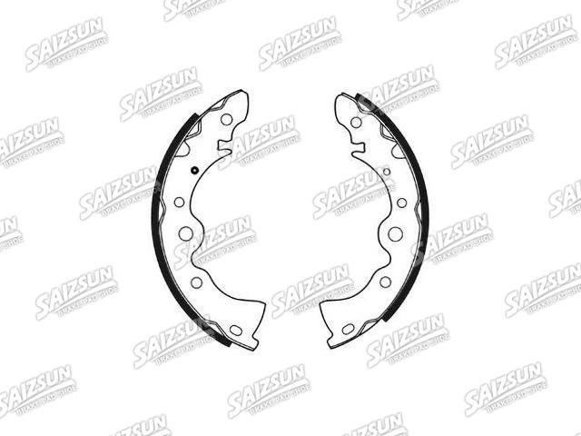 刹车蹄片 Brake Shoe Set:44060-0E725