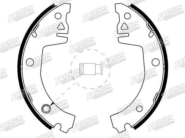 刹车蹄片 Brake Shoe Set:115 330 149