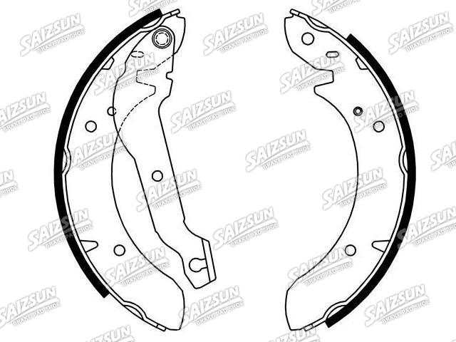 刹车蹄片 Brake Shoe Set:58302-31020