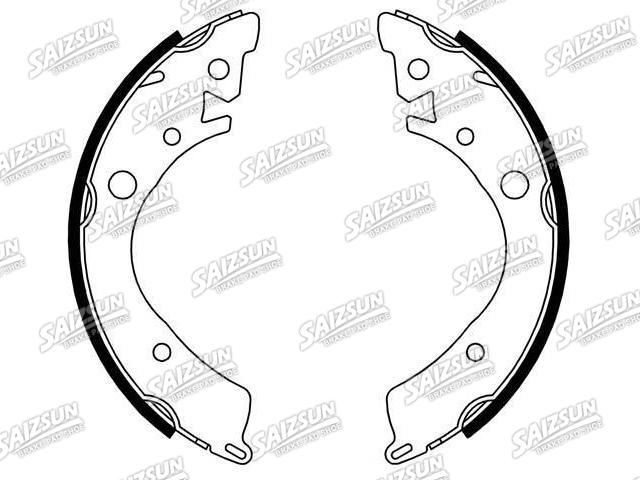 刹车蹄片 Brake Shoe Set:43153-SE0-013