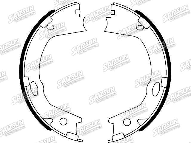 刹车蹄片 Brake Shoe Set:58305-3LA10