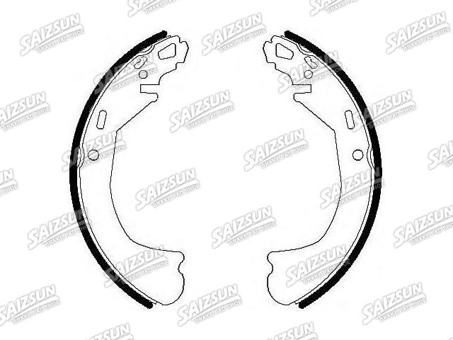 刹车蹄片 Brake Shoe Set:12321574