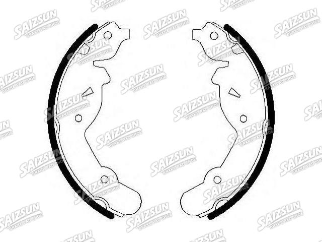 刹车蹄片 Brake Shoe Set:5018209AA