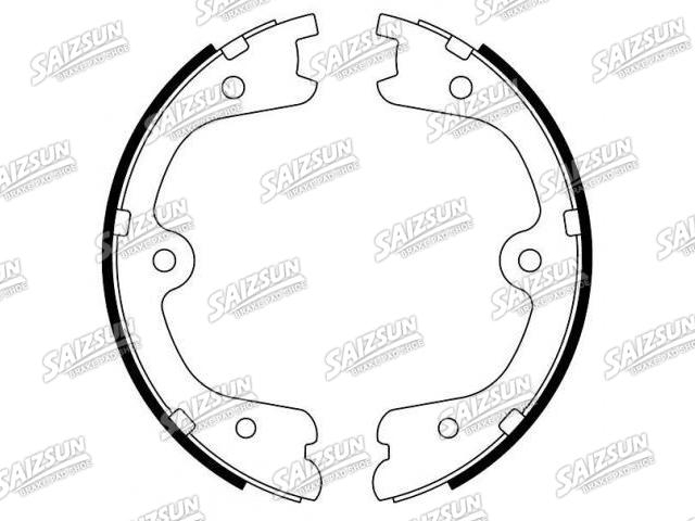 刹车蹄片 Brake Shoe Set:44060-EA025