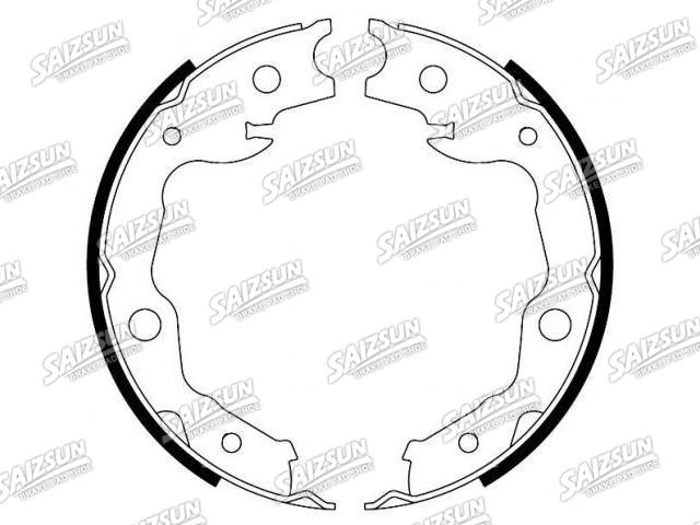 刹车蹄片 Brake Shoe Set:46540-42010
