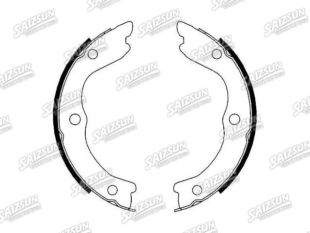 刹车蹄片 Brake Shoe Set:44060-8H725