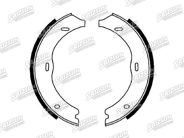 刹车蹄片 Brake Shoe Set:639 420 02 20