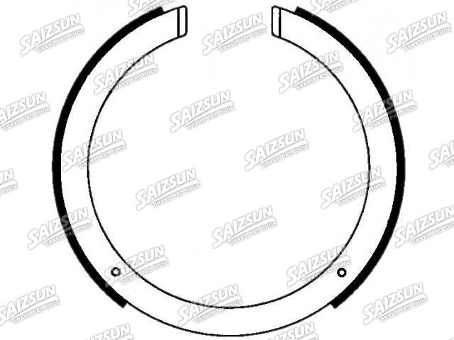 刹车蹄片 Brake Shoe Set:LFY4-44-39Z