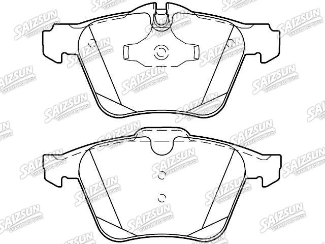 刹车片 Brake Pad Set:T2R10202