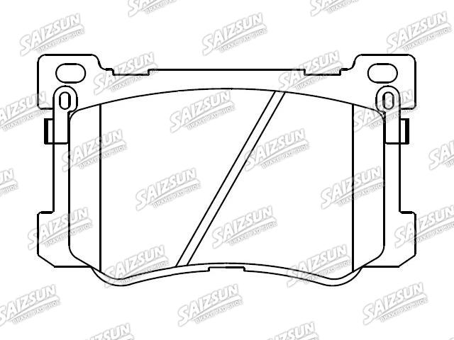 刹车片 Brake Pad Set:58101-B1A20