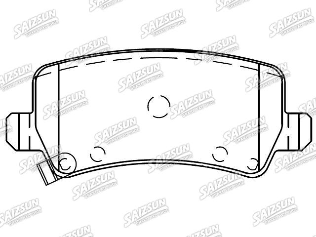 刹车片 Brake Pad Set:58302-3VA50