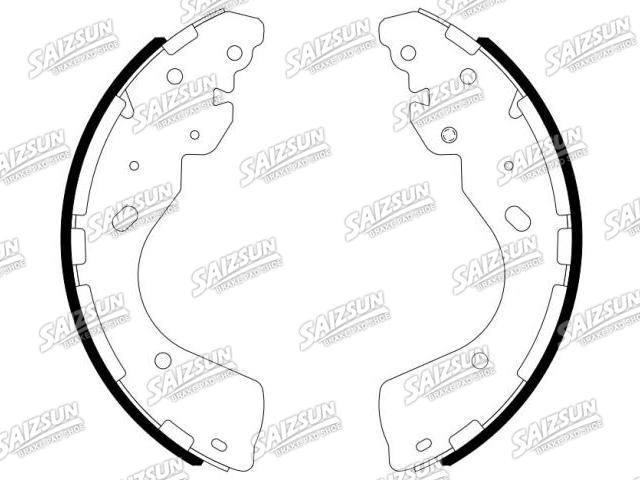 刹车蹄片 Brake Shoe Set:AB31-2200-BA
