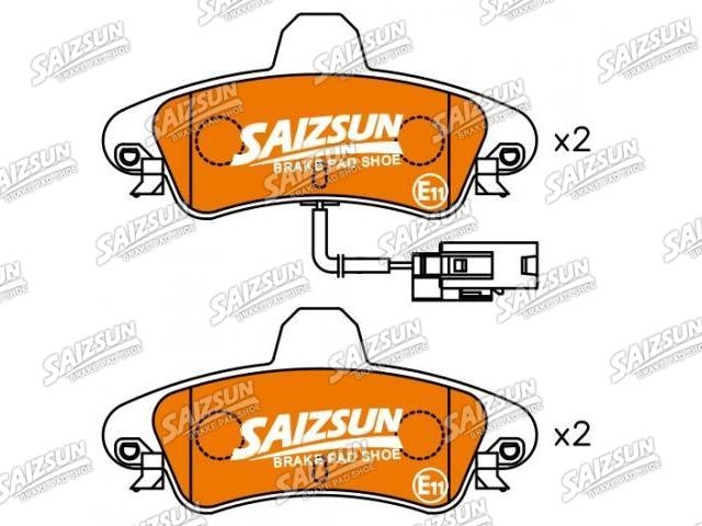 刹车片 Brake Pad Set:1 204 850