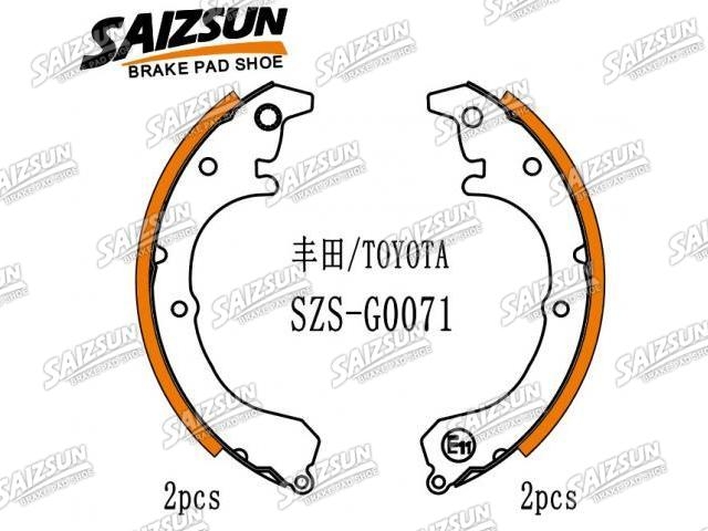 刹车蹄片 Brake Shoe Set:04495-12230