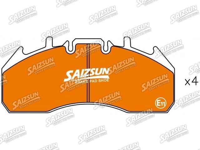 刹车片 Brake Pad Set:5001 864 363