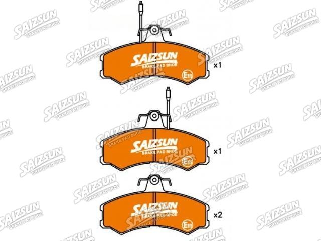 刹车片 Brake Pad Set:9 938 205