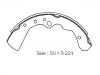 刹车蹄片 Brake Shoe Set:41060-G3225