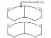 刹车片 Brake Pad Set:BBU 8178