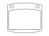 刹车片 Brake Pad Set:41060-G3425