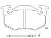 刹车片 Brake Pad Set:77 01 202 213