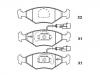 刹车片 Brake Pad Set:9 947 917