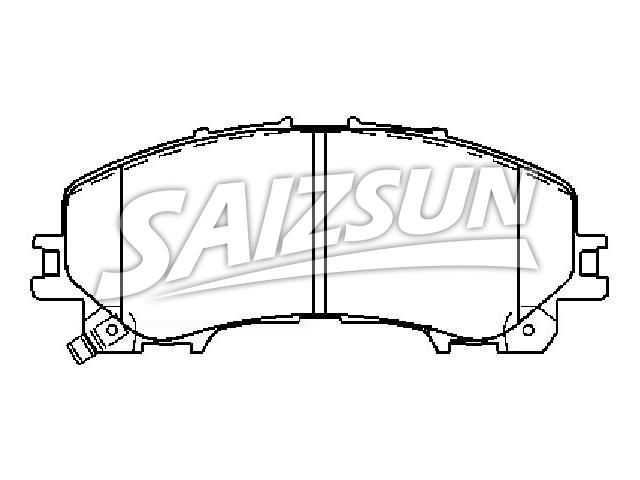 刹车片 Brake Pad Set:D1060-3WU0A