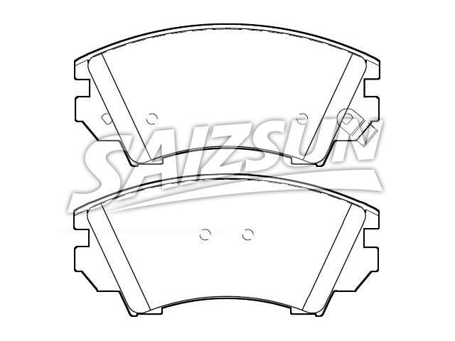 刹车片 Brake Pad Set:22786292