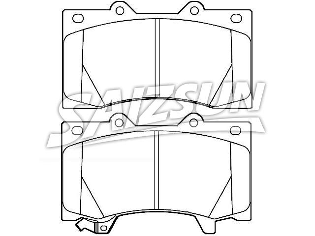 刹车片 Brake Pad Set:D1060-1LB2A