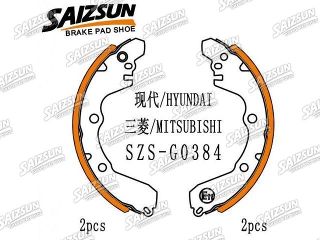 Zapata de freno Brake Shoe Set:MB407842
