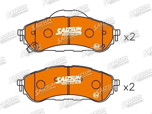 刹车片 Brake Pad Set:EB3C-2M007-AA