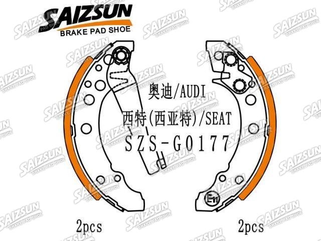 刹车蹄片 Brake Shoe Set:171 609 525 A
