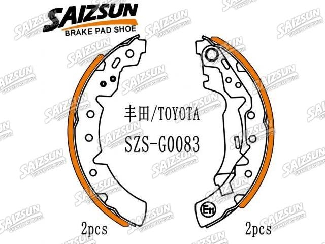 刹车蹄片 Brake Shoe Set:04495-05010