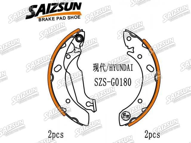 刹车蹄片 Brake Shoe Set:58305-28A00