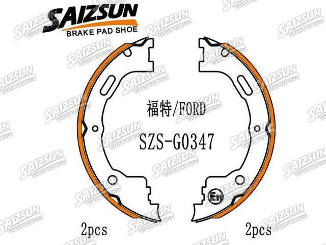刹车蹄片 Brake Shoe Set:6W1Z-2N712-A