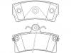 刹车片 Brake Pad Set:F1010371510