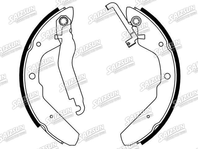 Bremsbackensatz Brake Shoe Set:251 698 531 LX