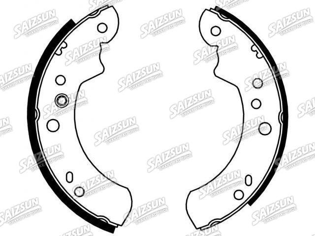 Bremsbackensatz Brake Shoe Set:5 026 962