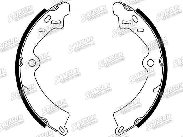 Bremsbackensatz Brake Shoe Set:53210-83040